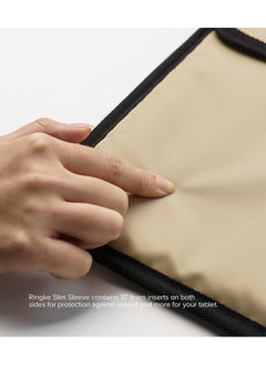 Ringke Pad Pouch Slim Sleeve for Tablet PCs and Other Accessories- Light Beige  - Image 4