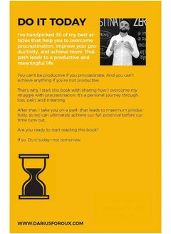 PENGUIN Do It Today: Overcome procrastination, improve productivity and achieve more meaningful things  - Image 2
