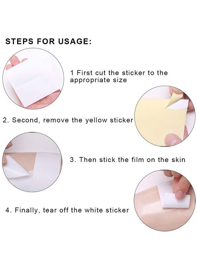 ZJchao وسادات عرق تحت الإبط للنساء والرجال، وسادات مريحة غير مرئية لمنع العرق، وسادات عرق تحت الإبط القابلة للتخلص منها - Image 4