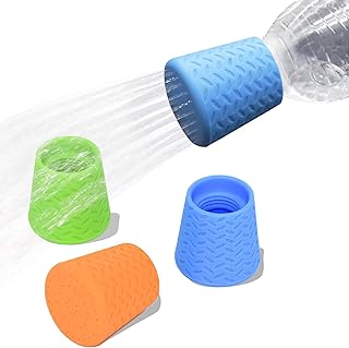 Bongpuda Bongpuda 3 Pieces Bottle Attachment for Portable Outdoor Shower, Water Bottle Cap Sprinkler Head Travel Accessories for  - Image 1