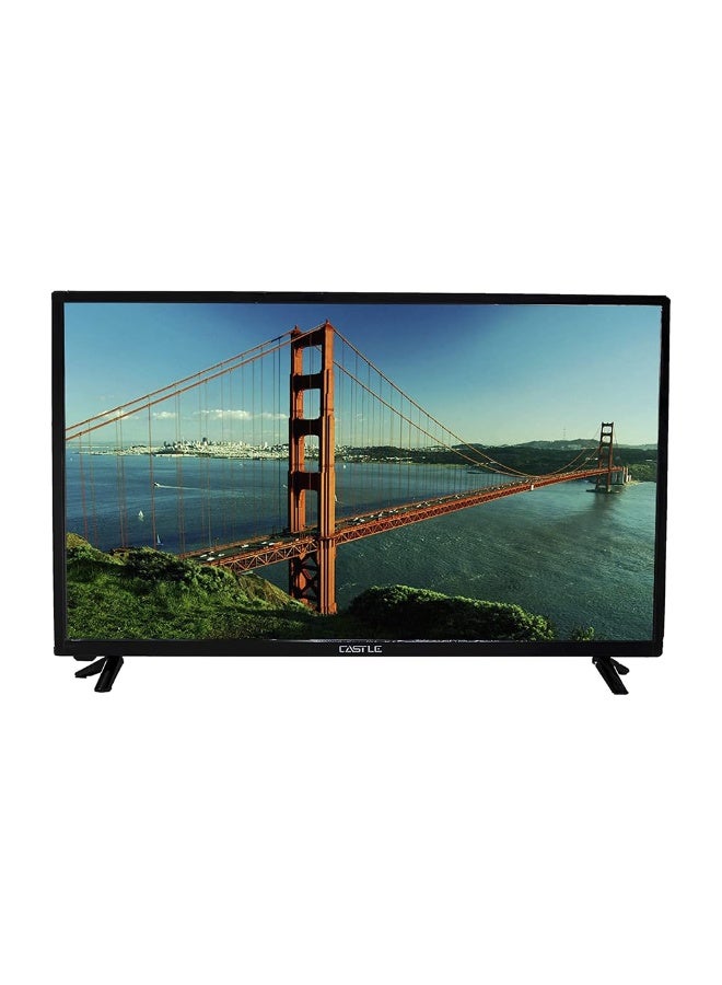 Castle LED TV, 43 Inch Screen, Full HD 1080P Resolution, Slim Design, Black - Model CD 5543 - Image 2