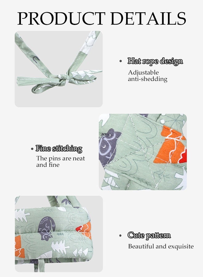 DUNISO Adjustable Anti-collision Protective Hat  for baby,Safety Helmet Soft Comfortable Head Protection for Crawl, Walk and Run Learning - Image 3