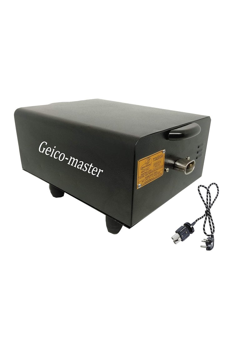 Geico-master Geico master Heavy Weight Electric Tandoor with Pizza CutterRecipe BookNonstick SheetGrill4 SkewersGloveSize Medium  - Image 2