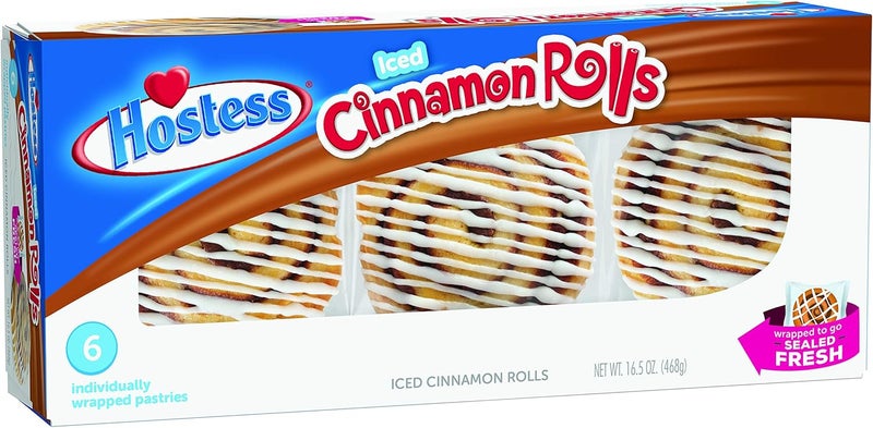 Hostess Iced Cinnamon Rolls - 6 Pack - Image 1