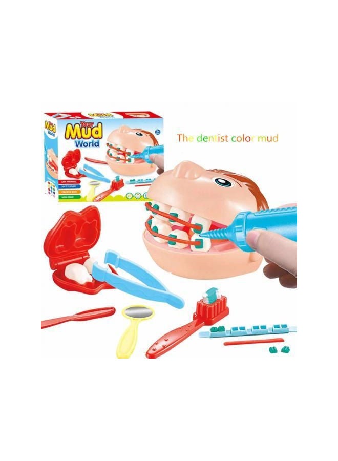 مجموعة ألعاب طبيب الأسنان الملونة - Image 2