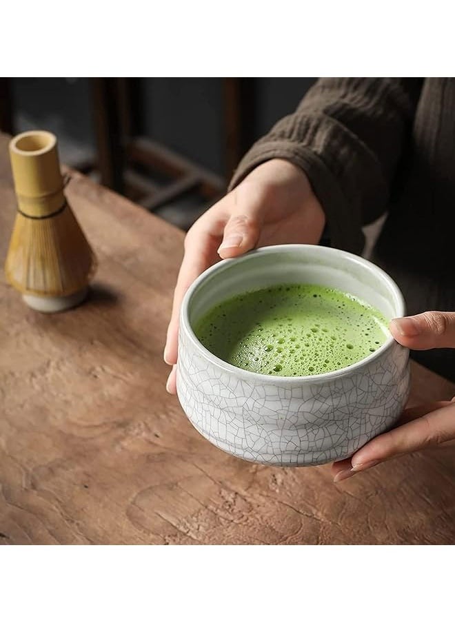 BOUND MOAT - 7-Piece Matcha Tea Set Matcha Whisk Set Include Matcha Bowl, Matcha  Whisk, Matcha Spoon,Tea Sifter,Whisk Holder,Bowl mat, Matcha Preparation Tools Gifts Kit - Image 1