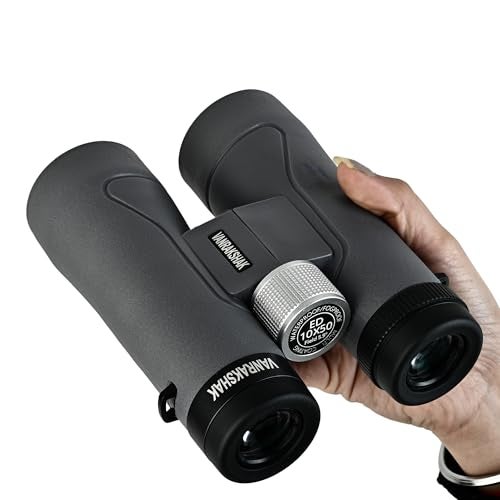 Vanrakshak VANRAAJ 10x50 ED Professional Binoculars, Extra-Low Dispersion Glass, High Power & Long Range, Water & Fogproof, Phase & Dielectric Coated BAK4 Prism, 87.5m FOV, for Bird Watching & Safari - Image 5