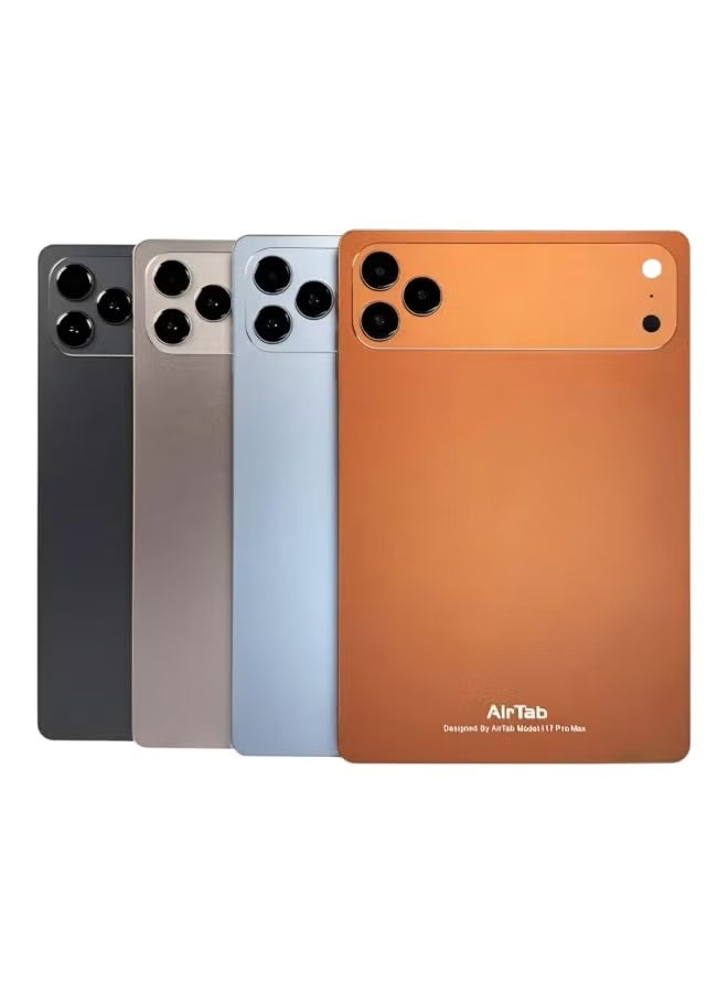 AIR TAB AirTab i17 Pro Max Android Tablet | 10.1" FHD Incell Display, 24GB RAM + 1TB ROM, Slim Luxury Design, Ultra-Fast Performance (ORANGE) - Image 1