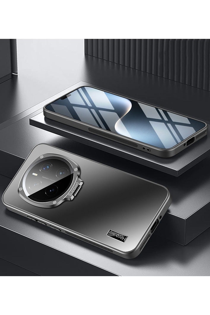 general Compatible with Honor Magic 7 Pro 5G Case Magnetic Metal Lens Bracket Protective Cover For Honor Magic 7 Pro - Image 4