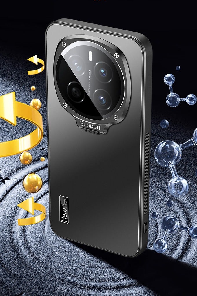 general Compatible with Honor Magic 7 Pro 5G Case Magnetic Metal Lens Bracket Protective Cover For Honor Magic 7 Pro - Image 3