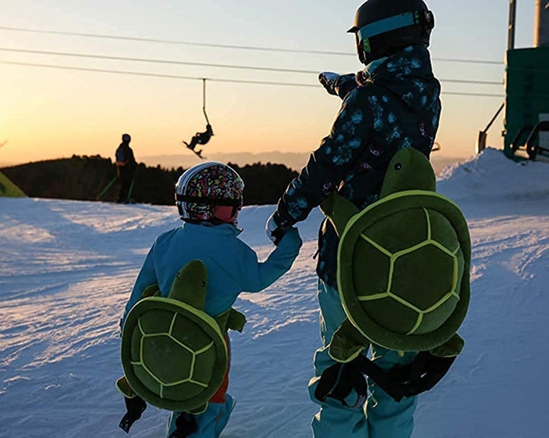 Elegeet Protective Gear for Skiing Skating Snowboarding Cute Turtle Tortoise Cushion Green - Image 5