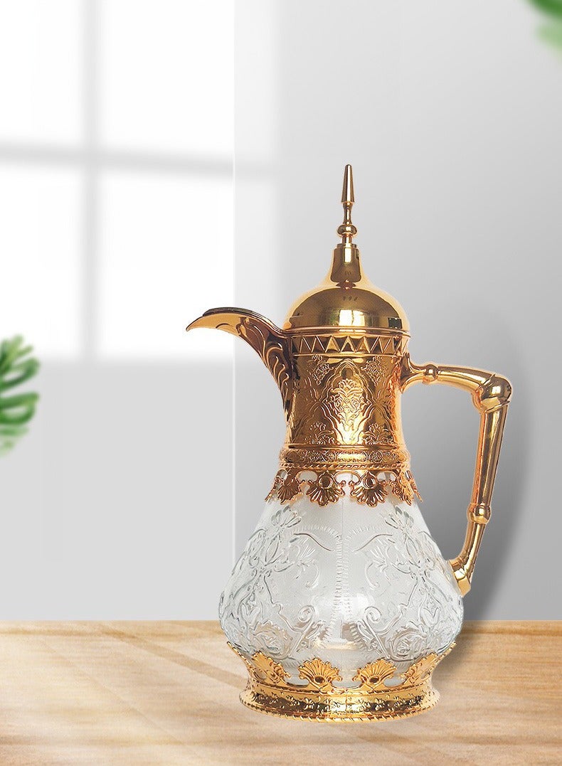 Manhua 1.6L Handheld Cold Water Pitcher - Juice,Beverage,Coffee Glass Pitcher - Image 5