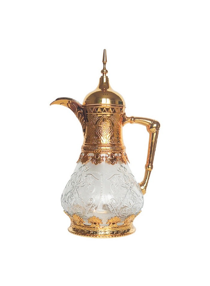 Manhua 1.6L Handheld Cold Water Pitcher - Juice,Beverage,Coffee Glass Pitcher - Image 2