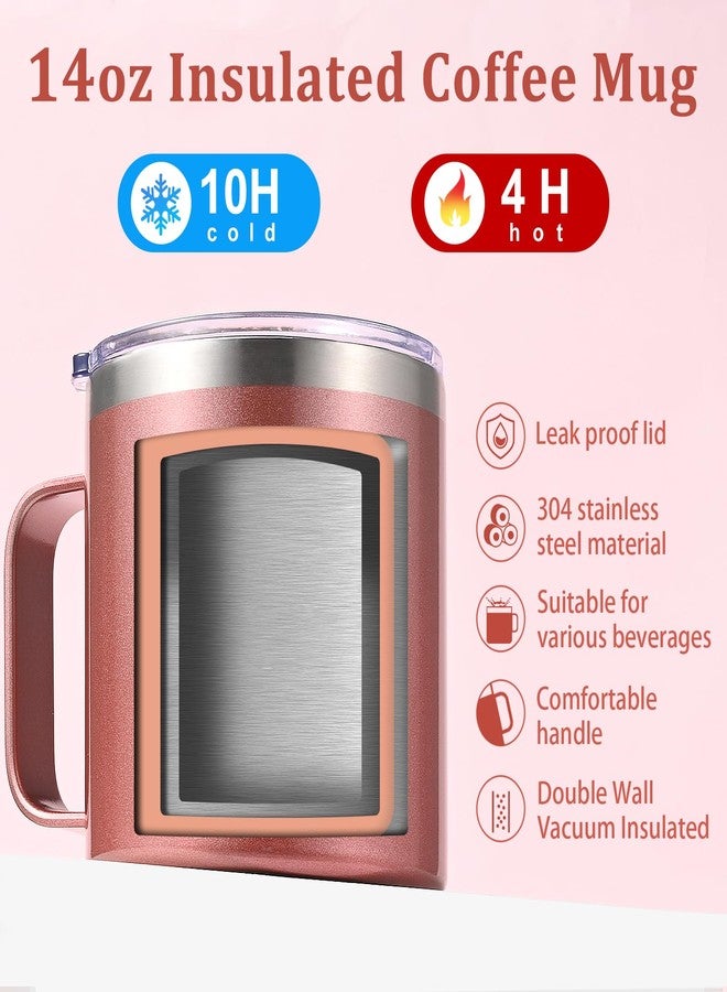 Lifecapido PhD Graduation Gifts, PhD Doctor Birthday Christmas Gifts for Women Dr PhD Coworkers Friend, It's Miss Mrs Ms Dr Actually Insulated Coffee Mug With Spoon 14 oz - Image 2
