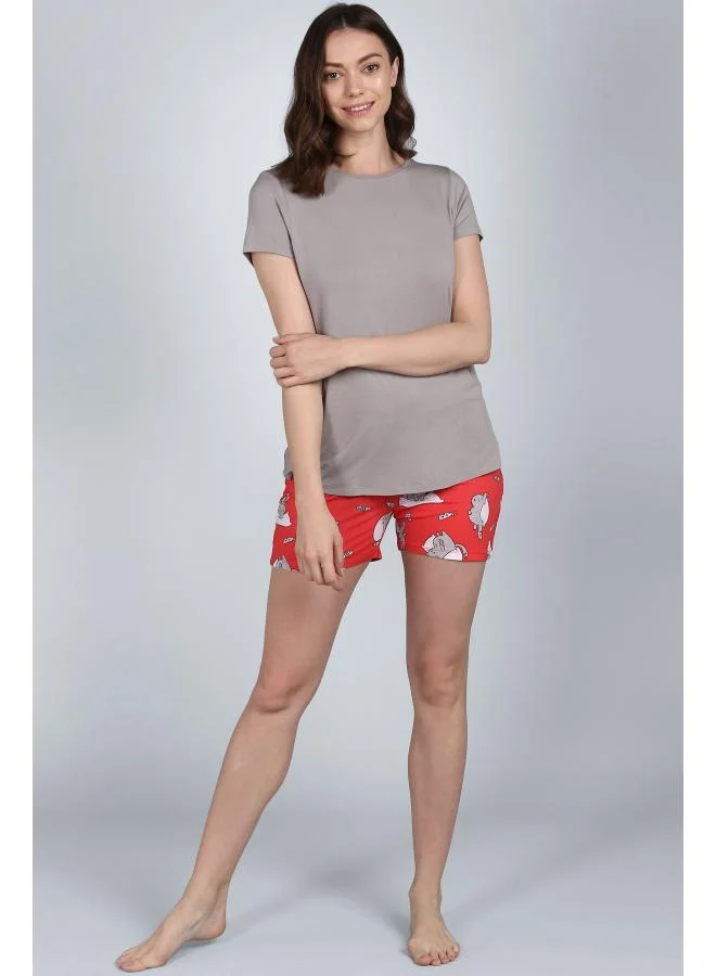 NeceSera Lazy Cat Shorts