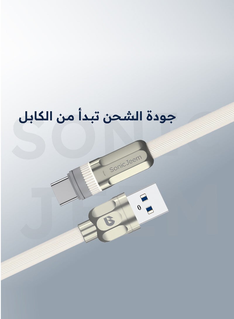 SONIC JEEM Zinc Alloy data cable - Type-c - SJ109B - Image 4