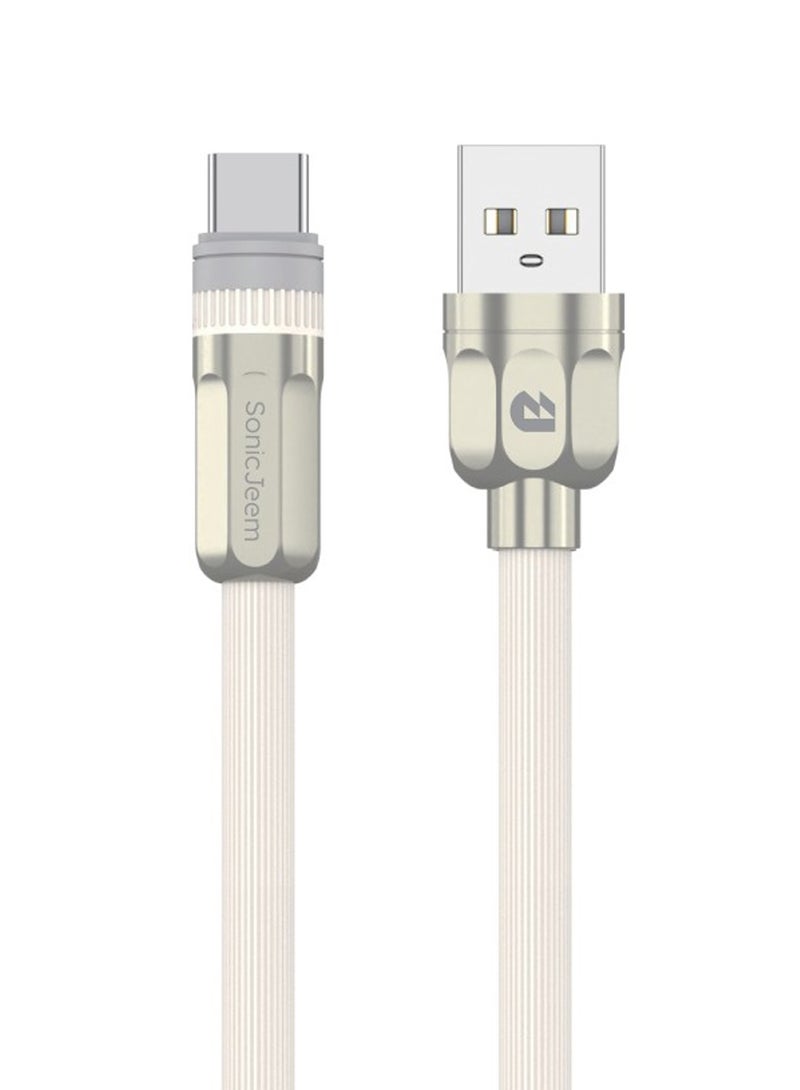 SONIC JEEM Zinc Alloy data cable - Type-c - SJ109B - Image 1