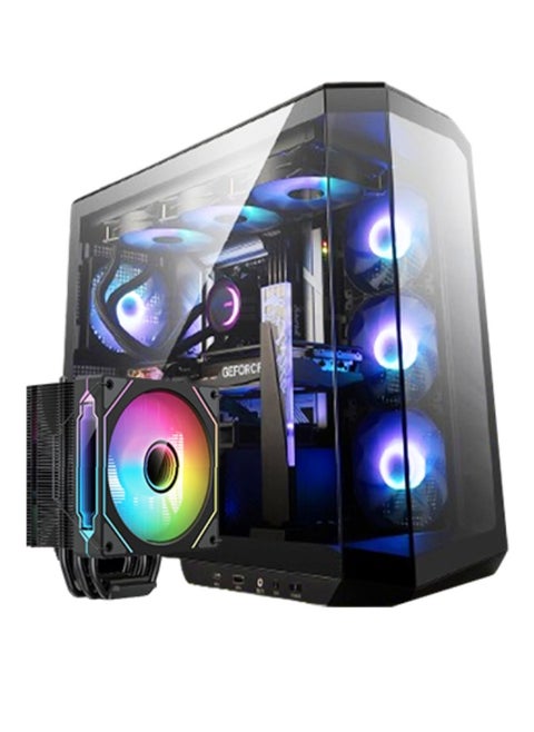 Gaming Computer PC i5-14400F, RTX 3050 VIDEO CARD, 16GB DDR5 MEMORY, 1TB M.2 ,With gaming monitor, mouse and keyboard