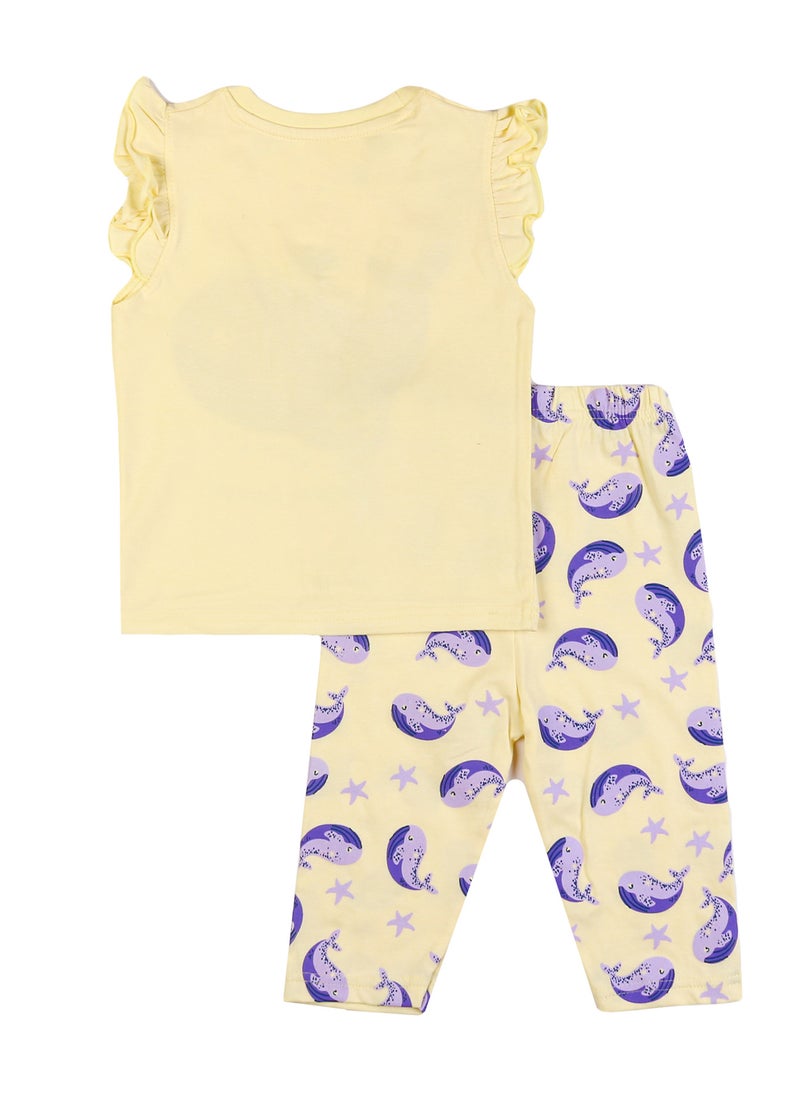 Zercon Summer Pajama Set for Girls  - Image 3