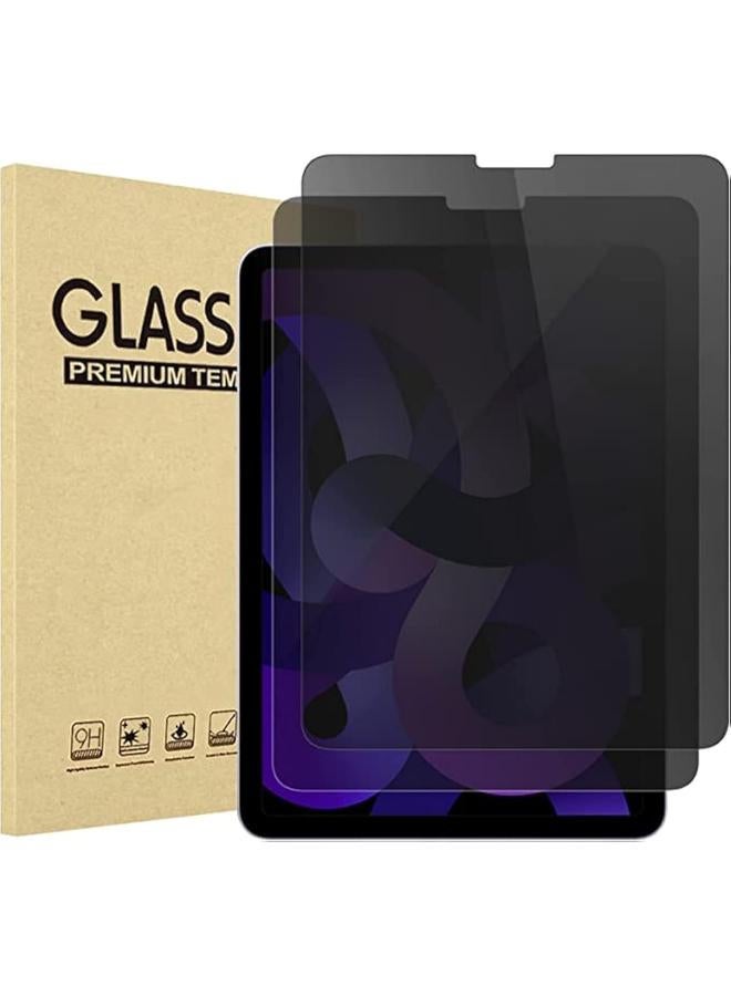 Procases 2 Pack Ipad Air 5Th 2022 Ipad Air 4Th 2020 Ipad Pro 11 4Th 2022 3Rd 2021 2Nd 2020 1St 2018 Privacy Screen Protector Anti Spy Tempered Glass For 10.9 Ipad Air 5 4 Ipad Pro 11" 4 3 2 1 - Image 1