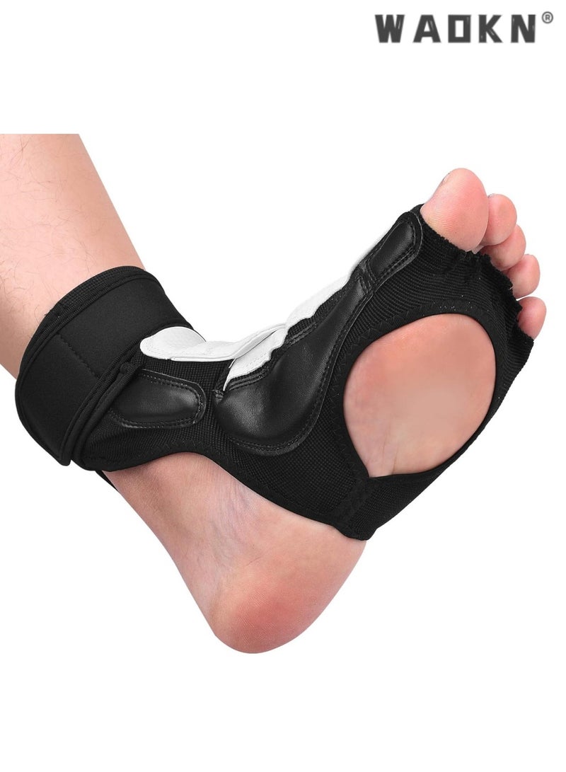 دبليو أيه أو كي أن معدات حماية القدم ، الكاحل وسادة حماية مجلس العمل المتحد UFC فنون الدفاع عن النفس القتال التدريب سبارينج كونغ فو التايكوندو ، التايكوندو حماية القدم TKD معدات حماية القدم للرجال والنساء والأطفال ، رمز XL - Image 4