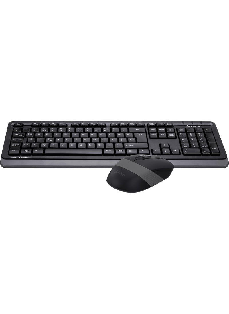 A4TECH A4 TECH FG1010 F USB GRAY KEYBOARD+MOUSE WIRELESS SET  - Image 3