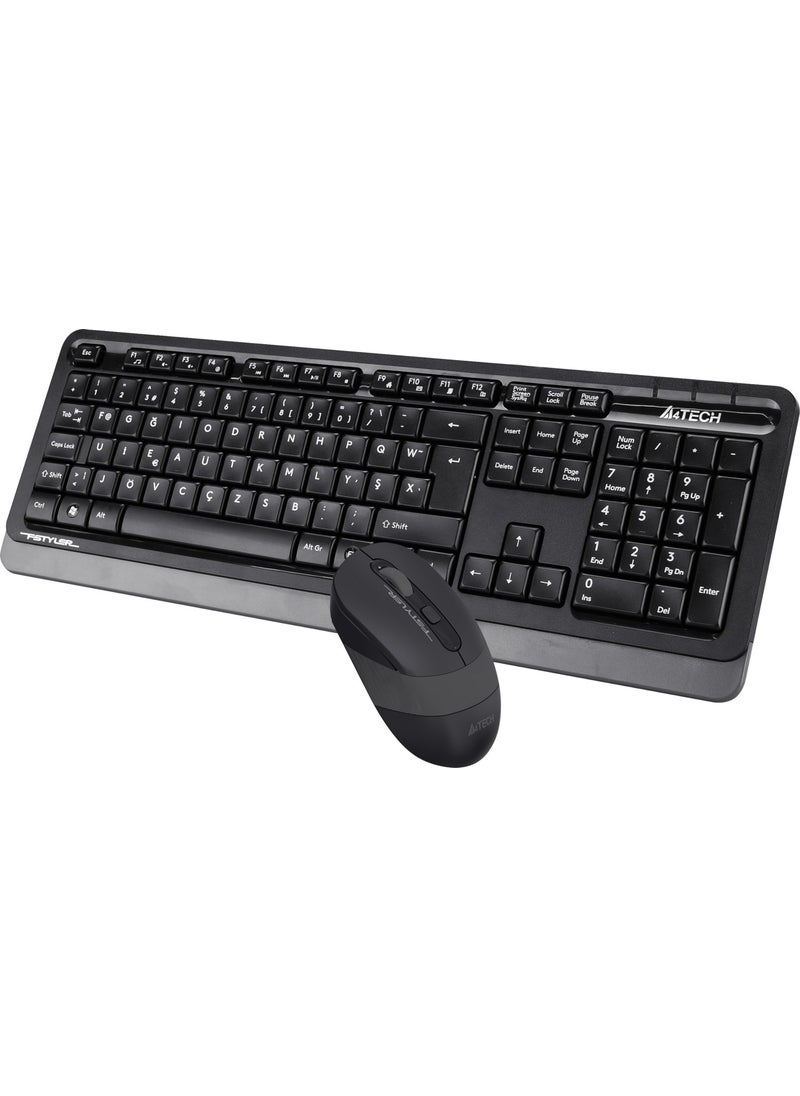 A4TECH A4 TECH FG1010 F USB GRAY KEYBOARD+MOUSE WIRELESS SET  - Image 4
