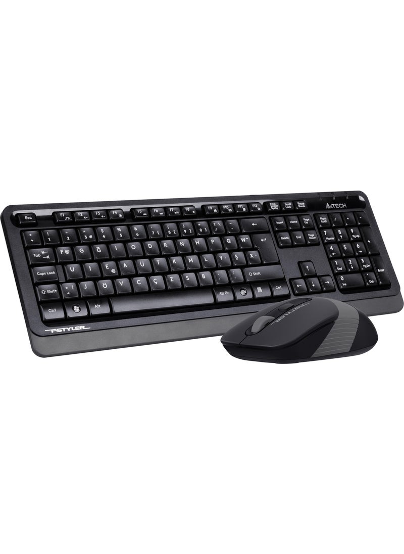 A4TECH A4 TECH FG1010 F USB GRAY KEYBOARD+MOUSE WIRELESS SET  - Image 2