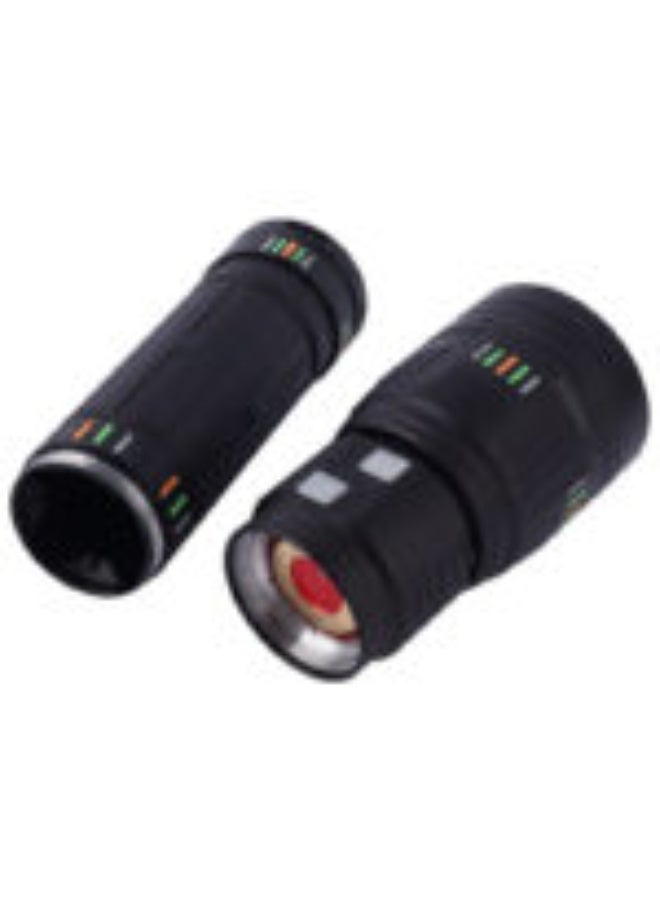 يماو كشاف يدوي قوي جدًا من YEMAO موديل YM-G600 🔦 | بقدرة 100 واط | إضاءة GT60 LED فائقة السطوع تصل حتى 1500 متر | تركيز تلسكوبي قابل للتعديل | كشاف قابل لإعادة الشحن للبحث، التخييم، الصيد، والتفتيش الليلي - Image 3