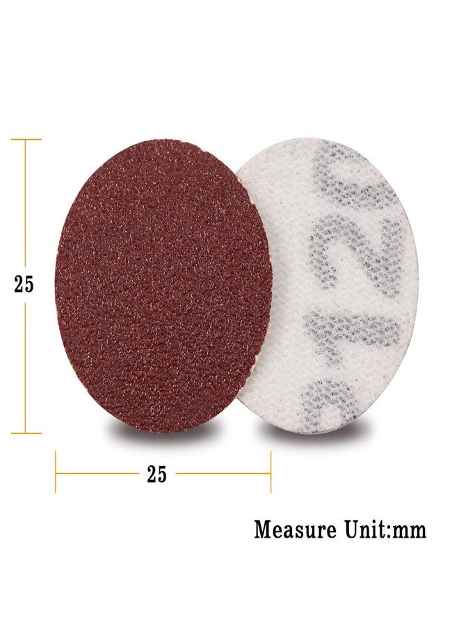 SPEEDWOX 100pc 1 Inches Sanding Discs Hook and Loop Sandpaper 120 Grit Sander Disc Sanding for Drill Grinder Rotary Tools No Hole - Image 5