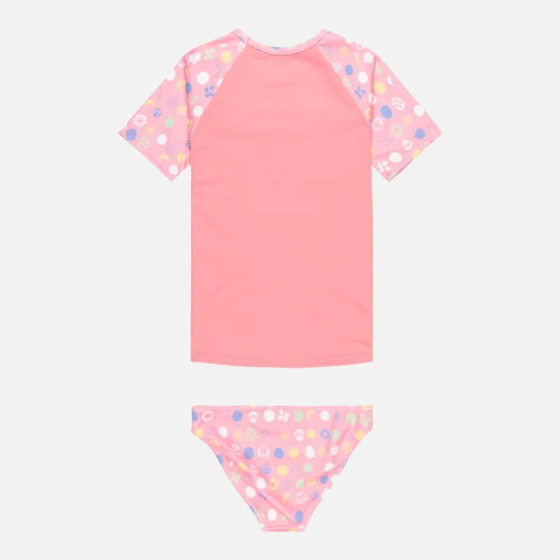 Roxy Roxy Dot Short Sleeves Two-Piece Rashguard Set - Kids