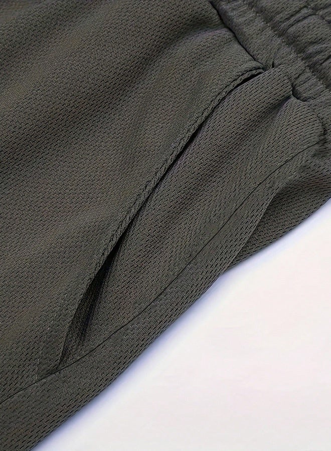 Men's Athletic Shorts with Bull Print – Lightweight & Flexible for Workouts and Outdoor Activities - Image 5