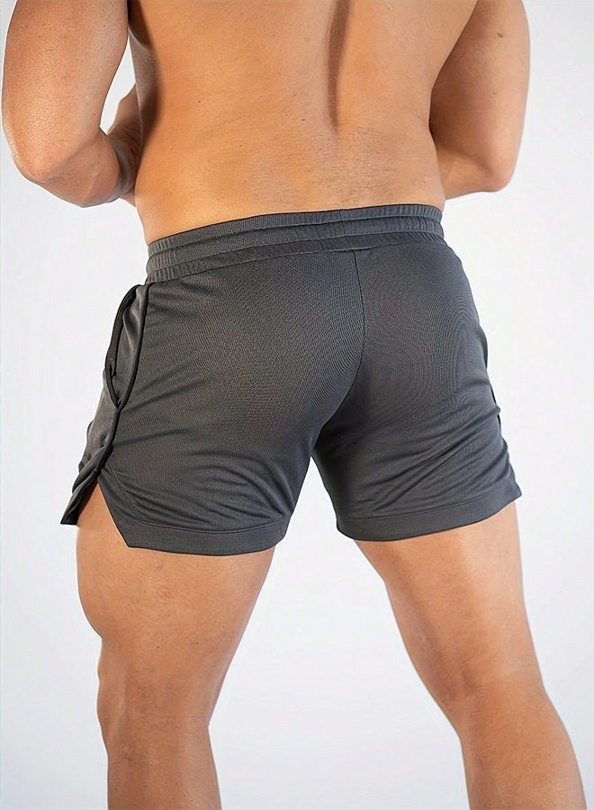 Men's Athletic Shorts with Bull Print – Lightweight & Flexible for Workouts and Outdoor Activities - Image 2