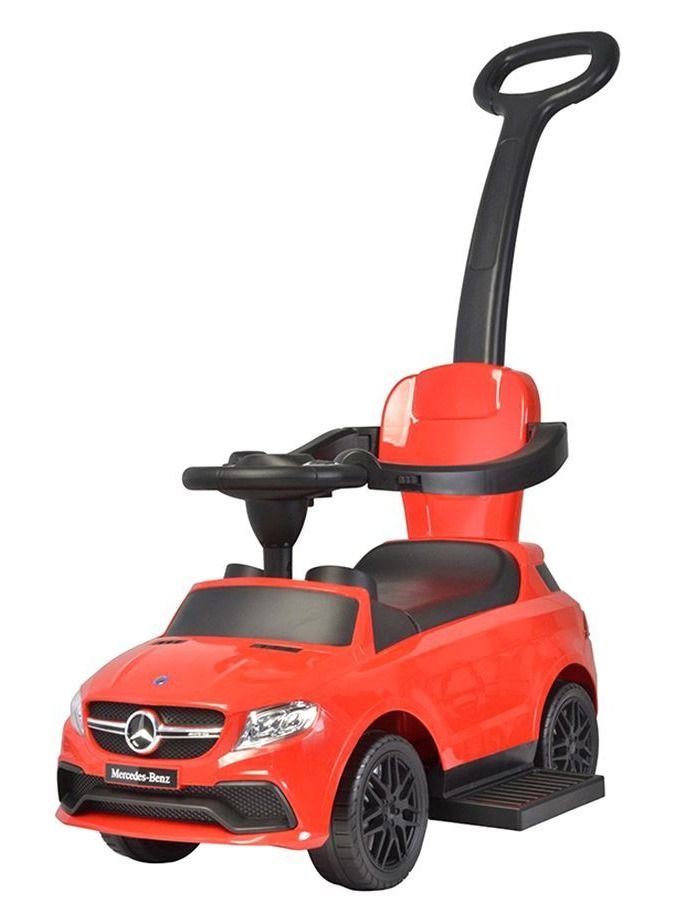 Megastar Mercedes-Benz Pushing Car Red - Image 1