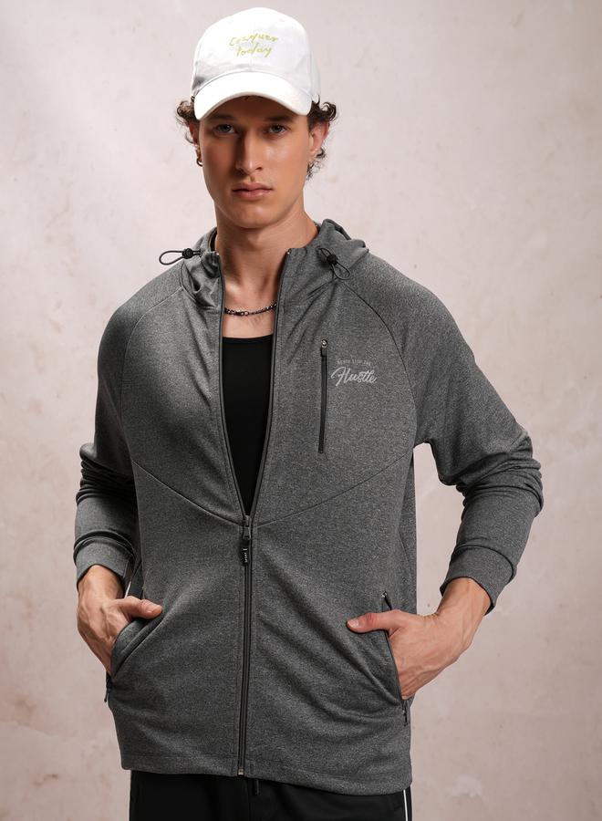 HIGHLANDER Zip Pocket Detail Hooded Jacket - Image 1