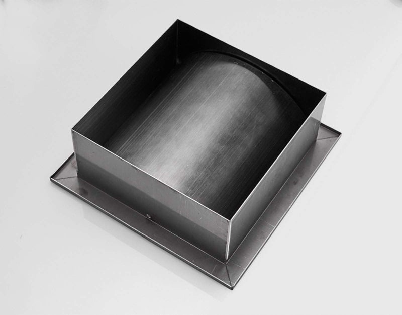 AEGIFT Square Trash and Waste Chute Lid Built-in Countertop- 304 Stainless Steel Balance Flap Cover, Brushed Surface Trash Grommet Swing Trash Can Lid - Image 4