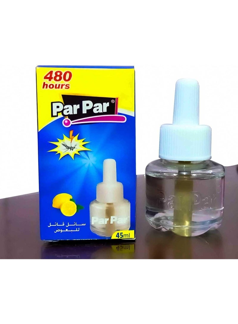 بار بار سائل بار بار الكهربائي طارد ومبيد للبعوض – 45 مل – حماية حتى 480 ساعة - Image 2