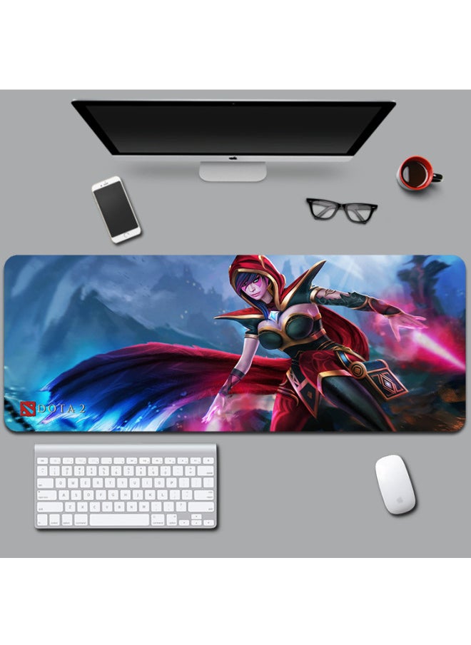 Generic Knife Tower DOTA Game Competitive Computer Mouse Pad Personality Large Thick Lock Edge Internet Cafe Study Table Pad Wholesale-Color:800x 300x 2mm Edge Lock-Pattern:Knife Tower 98  - Image 1