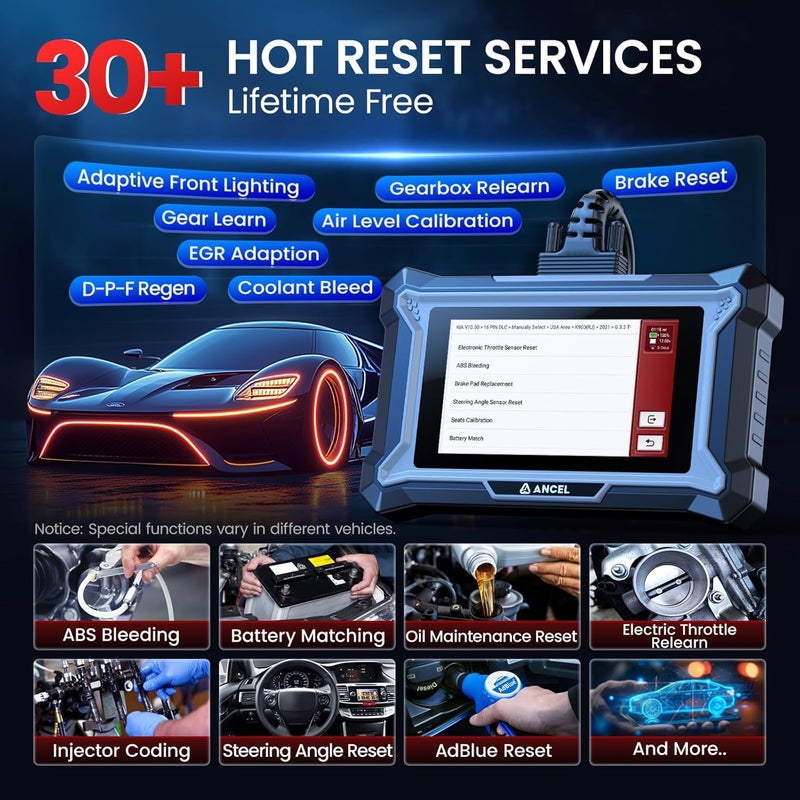 Ancel ANCEL DS160 OBD2 Scanner for Kia Hyundai - Image 3