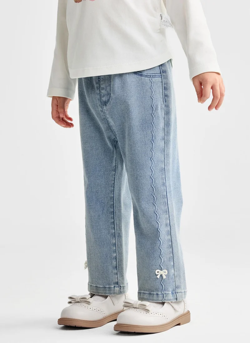 Balabala Girl Toddler Jeans