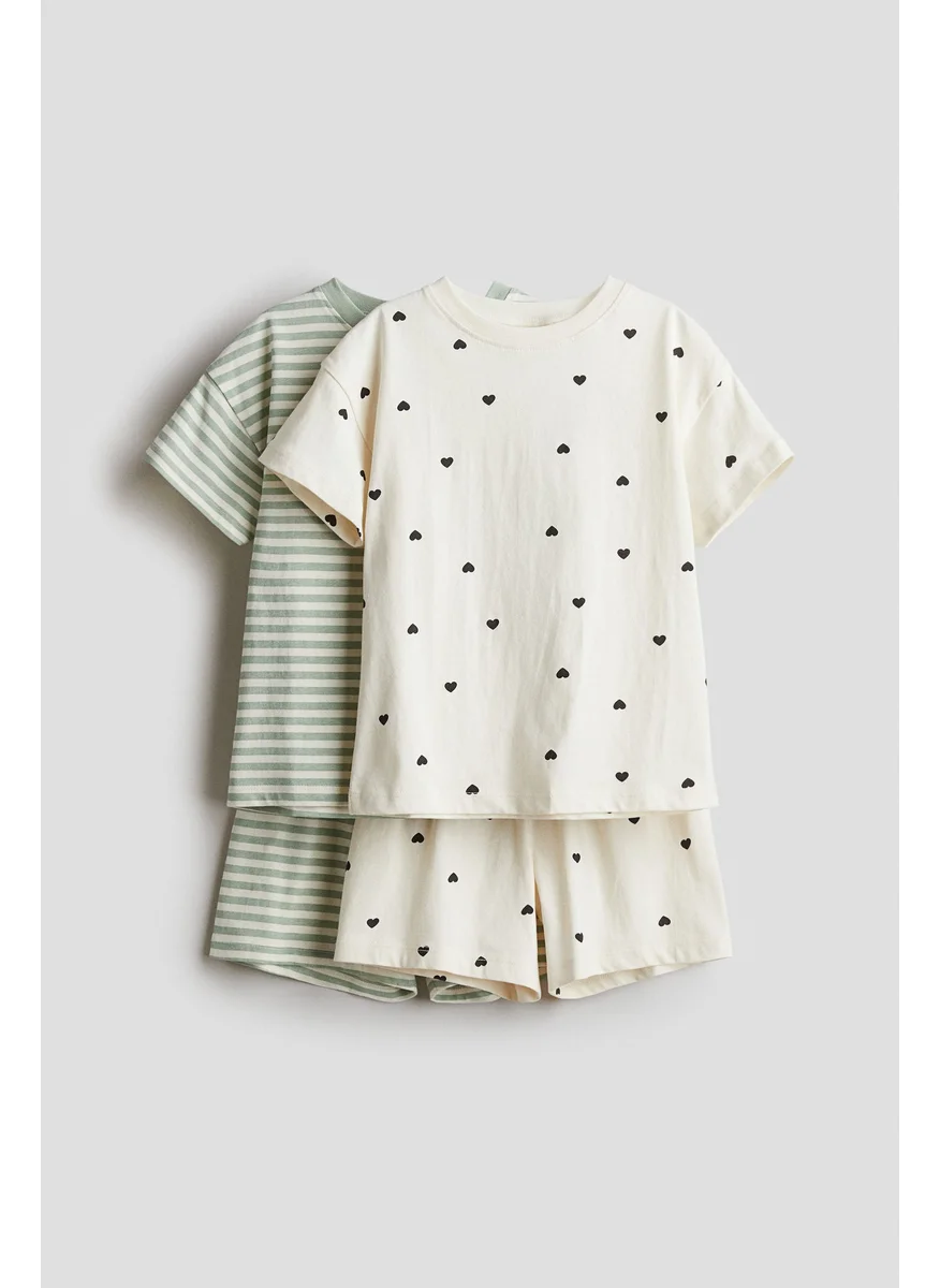 H&M 2-Pack Cotton Pyjamas
