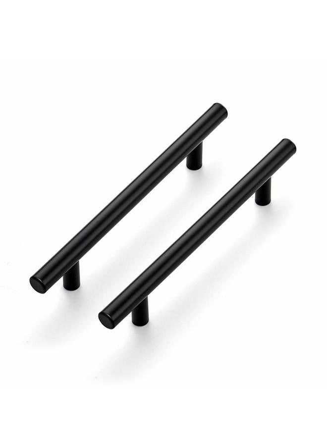Ravinte 30 Pack 7.38' Cabinet Pulls Matte Black Stainless Steel Kitchen Cupboard Handles Cabinet Handles 7.38' Length, 5' Hole Center - Image 1