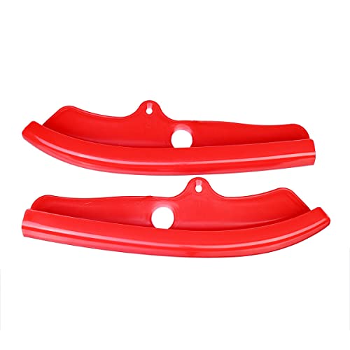 SOSEGA Front Bumper Lip Splitter Protector Cover Replacement Part for 2015-2023 Dodge Challenger Scat Pack R/T GT SRT Not for Plus,Widebody (2pcs/Set) (Red) - Image 4