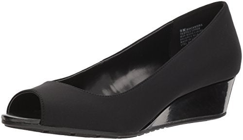 Bandolino Women's Candra Pump, Black Lycra, 9 - Image 4