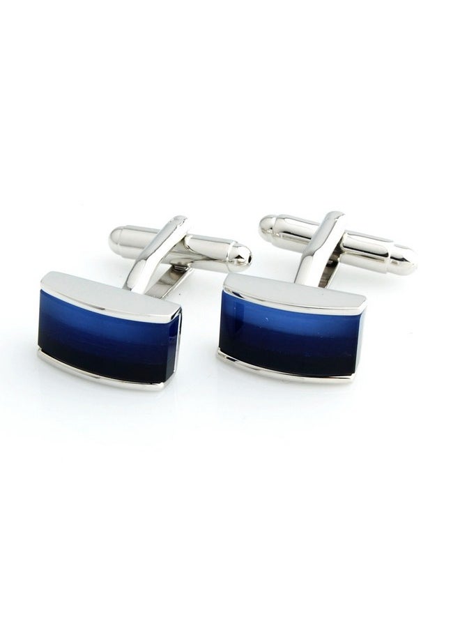 Peluche Blue and Silver Multiple Stone Studded Cufflinks for Men - pzsku/ZCF2B99E5AB7DA05AA074Z/45/_/1737721236/8681d5a0-ff9d-4d44-a783-3b59a9c443d7