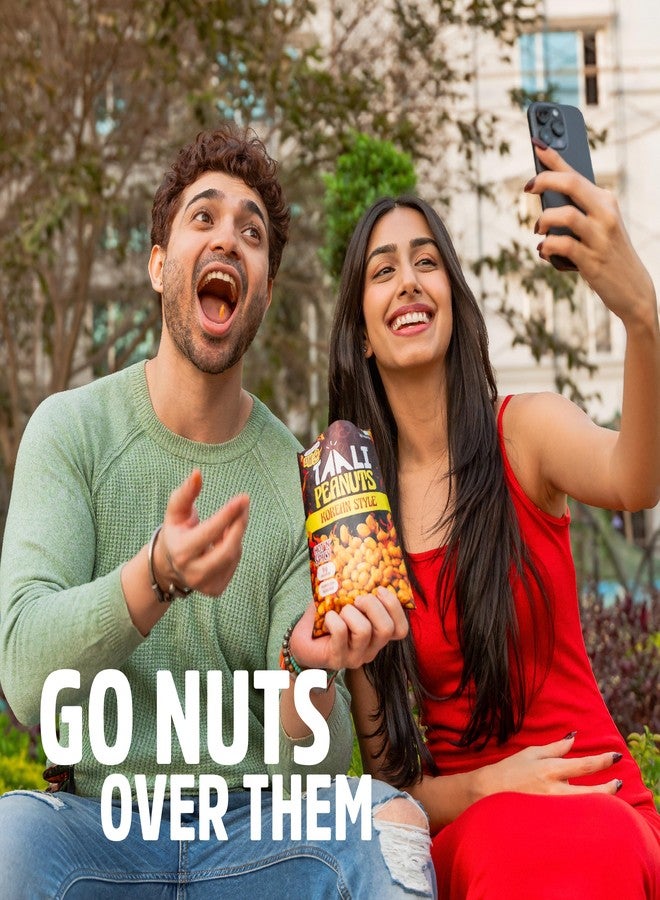Taali Roasted Korean Peanuts |Crunchy Snack, Namkeen | Rich in Protein | 140g Each (Pack of 4) - Image 3