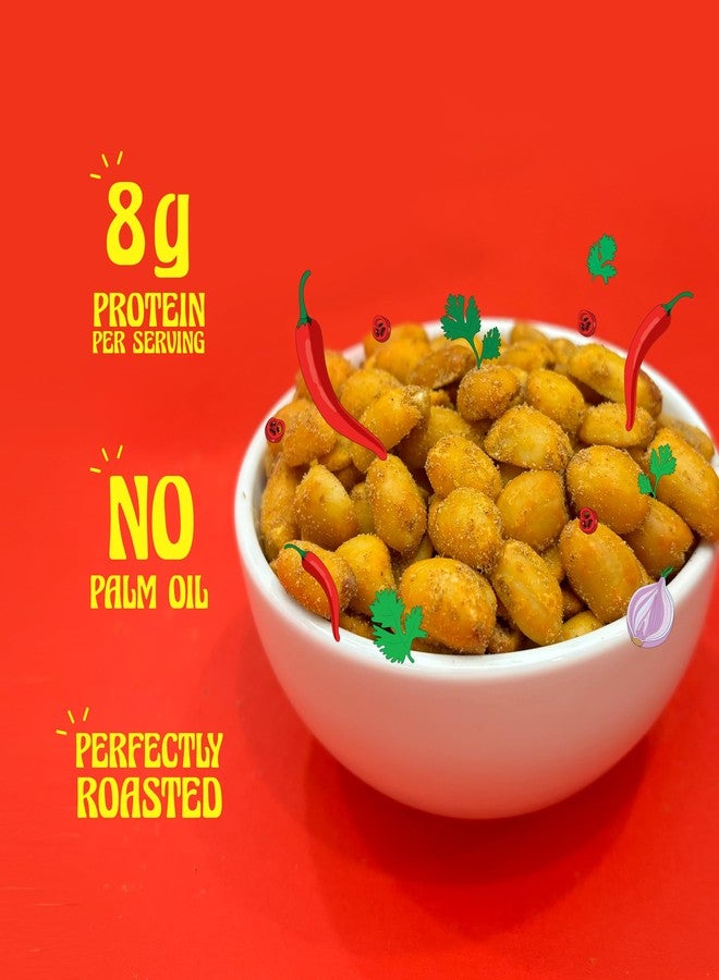 Taali Roasted Korean Peanuts |Crunchy Snack, Namkeen | Rich in Protein | 140g Each (Pack of 4) - Image 4