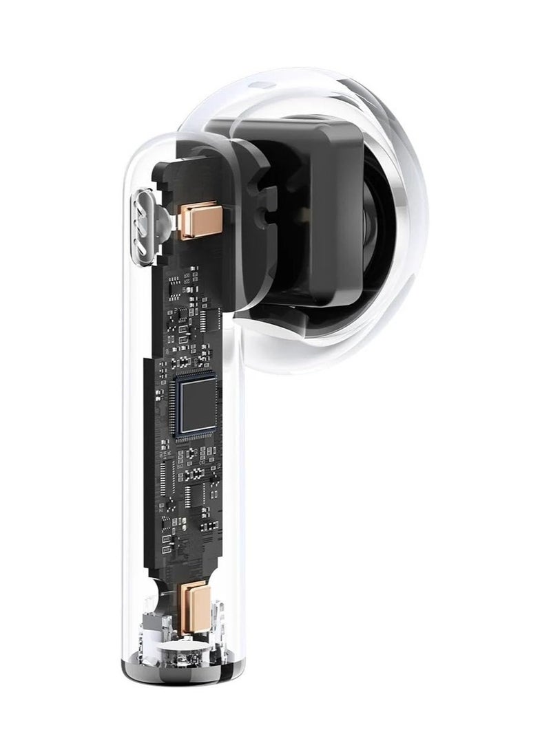 Generic HAYLOU X1 Plus True Wireless Earphones - white  - Image 4