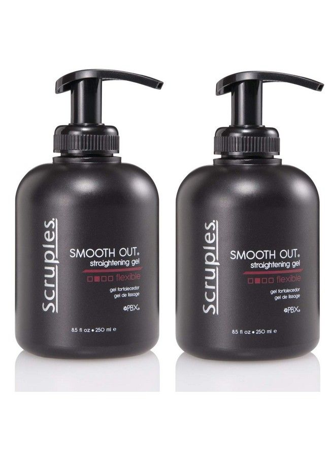 Scruples Smooth Out Hair Straightening Gel (8.5Oz) Antifrizz Hair Balm For Men & Women Conditioning & Smoothening Cream Controls Curls Suitable For All Hair Types Pack Of 2 - Image 2