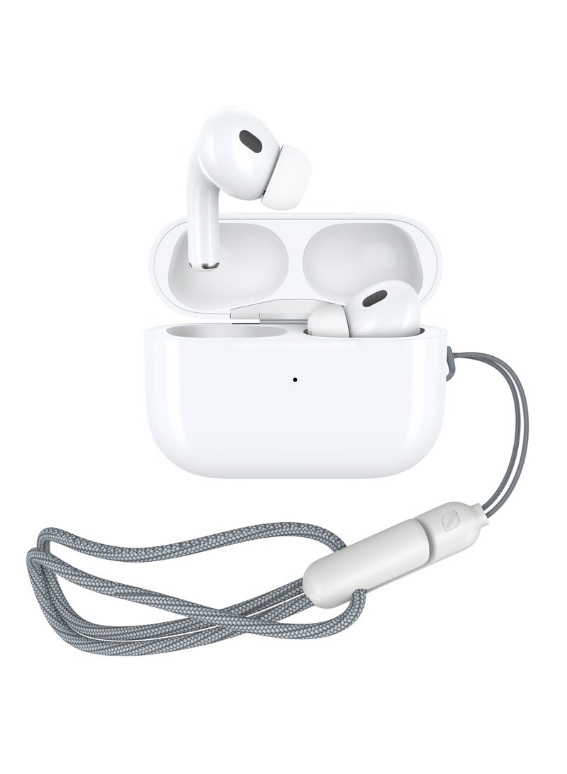 rsilou R3004-001 AirPlus Lite TWS Bluaetooth Earbuds, Smart capacitive in-ear detection, high-safety steel button battery, longer-lasting, fast charging, master-level tuning for original sound, white  - Image 1